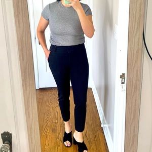 J. Crew Black Cameron Pants